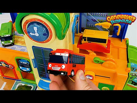 Best Learning Colors Video for Kids and Toddlers! Tayo the Little Bus Toys!