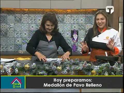 Hoy preparamos Medallón de Pavo Relleno