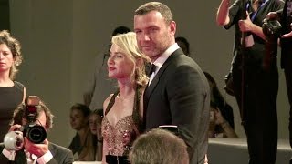 Liev Schreiber and Naomi Watts on the red carpet for the Premiere of The Bleeder in Venice