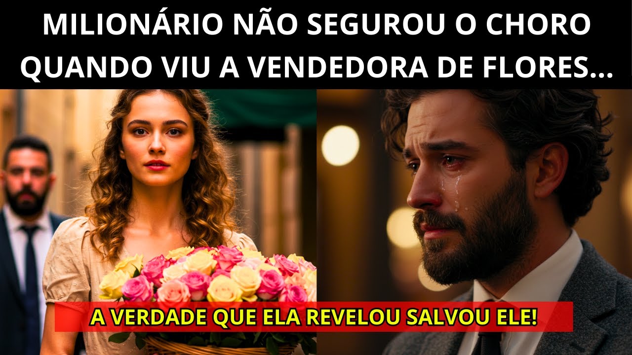 MILIONÁRIO NÃO ACREDITOU QUANDO VIU QUEM ESTAVA VENDENDO FLORES NA RUA… PREPARE-SE PARA SE EMOCIONAR