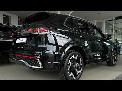 2026 Black VW Tiguan R-Line+ 2.0 TSI 4motion  - in depth Walkaround 4K