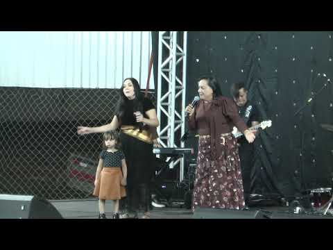 Irmã Aurelina Dourado na cruzada evangelística em Caçu Goiás 28/11/25