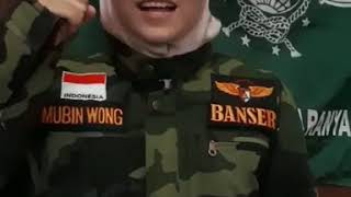 Download lagu BANSER cantik nyanyi lagu mars BANSER mp3