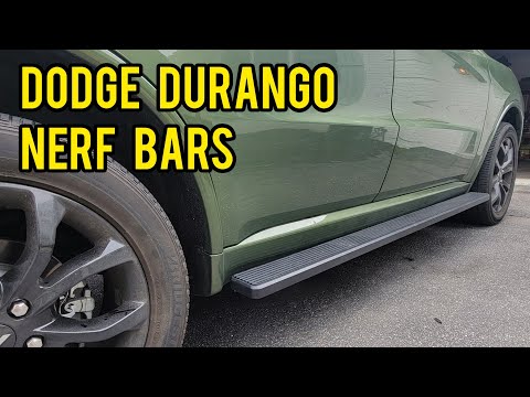 Installing Running Boards on a 2020 Dodge Durango