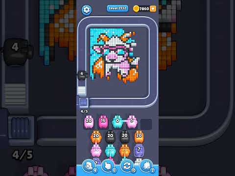 Pixel Flow Level 2132 Walkthrough