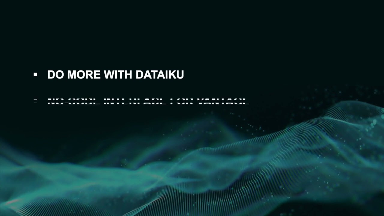 TechBytes: Teradata plug-in for Dataiku: Introduction