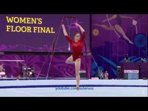 Aliya Mustafina Floor Final - European Games Baku 2015