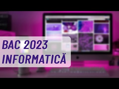 BAC Informatica - subiect model  2023