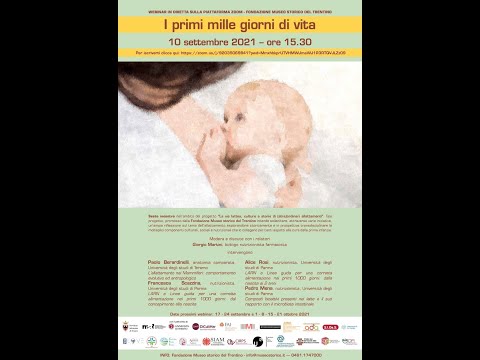 , title : '06 - I PRIMI MILLE GIORNI DI VITA - 10 settembre 2021'