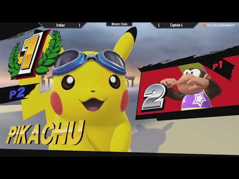 Shinespiked 10 - Captain L (Pikachu) vs Irakaz (Diddy) - Pro Winner's Finals