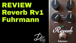 Video thumbnail for Pedal Rv1 da Fuhrmann. Review. Shimmer, Modulação e Reverb. by Danilo Zeferino (Danilo Z)
