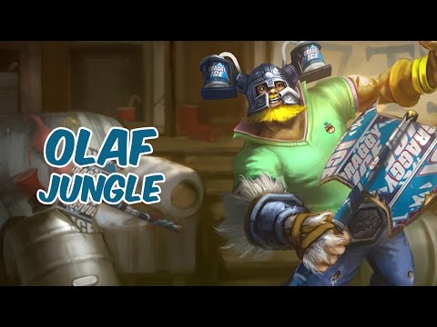 Olaf Jungle vs Kindred - Diamond - Preseason 6 - Patch 5.23