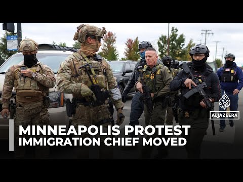 Protests mount in Minneapolis as Trump reassigns immigration raids chief