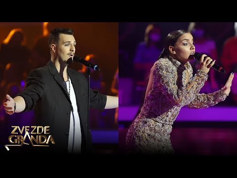 Aleksandar Ljubicic i Belma Huseinefendic - Splet pesama - (live) - ZG - 20/21 - 24.06.21. EM 73