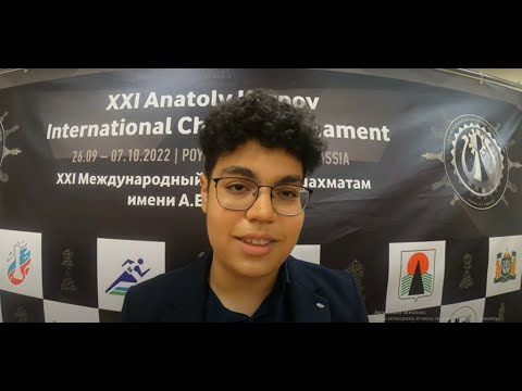 Chess Poikovsky - 2022. Round 7. Aydin Suleymanli.