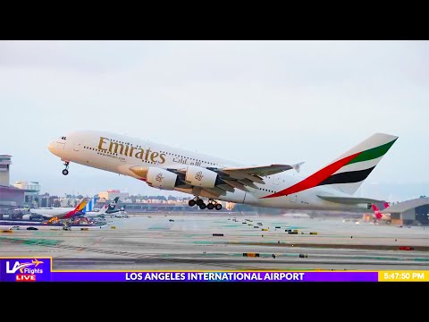 🔴LIVE Aeroporto Internacional de Los Angeles | LAX LIVE | LAX Plane Spotting