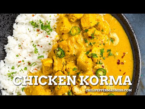 Chicken Korma Recipe (The Best Indian Chicken Curry)