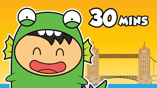 London Bridge Is Falling Down & More Nursery Rhymes for Kids | 30 Minutes Compilation by Luke & Mary