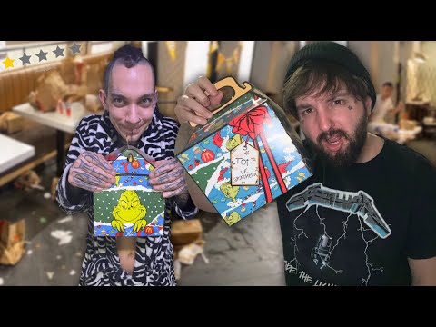 Eating The Grinch Meal At The Worst Reviewed McDonald's In My City