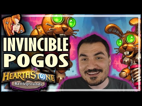 INVINCIBLE POGO BUILD?! - Hearthstone Battlegrounds