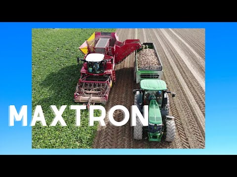 Arracheuse-Betteraves 620 GRIMME MAXTRON | Tracteur Jonh Deer