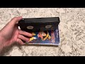 Pinocchio 1993 VHS Overview Canadian Copy
