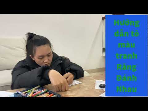 Hướng dẫn tô màu tranh Răng Đánh Nhau