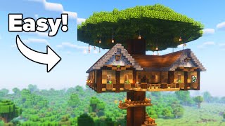 Minecraft: How to Build a Treehouse | Tutorial🏠
