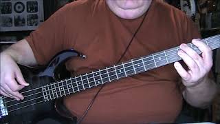 Huey Lewis &amp; The News Doin&#39; It All For My Baby Bass Cover with Notes &amp; Tab