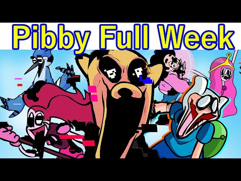 NEW Mod Pibby Corrupted FULL WEEK (FNF Mod) Come and Learn With Pibby!