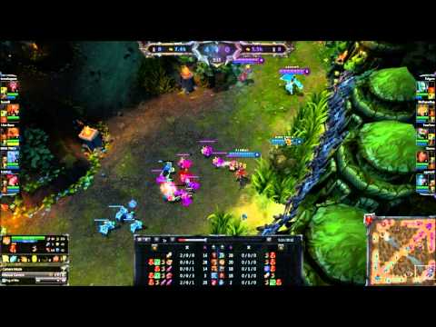 League of Legends - Volibear Support vs Ezreal/Taric Part 4