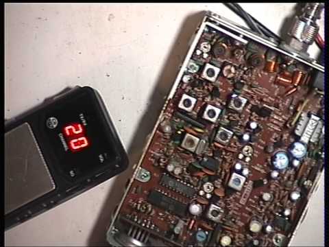 Audioline 342 remote, UK (CB 27/81) CB radio (Mobile)  - Receive adjustment