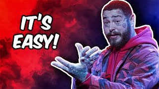 Post Malone Reveals How to Write a Hit Song in 8 Minutes!