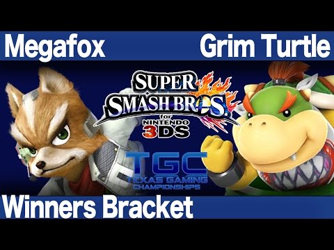 TRTTGC1 Smash 3DS - Megafox (Fox) vs Grim Turtle (Bowser Jr,Falcon) - Winners Bracket