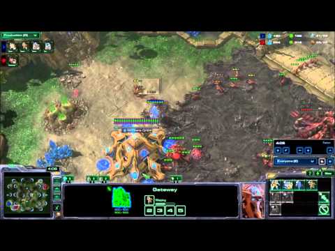 LotV Beta PvZ: 14 Nexus vs Proxy Hatch