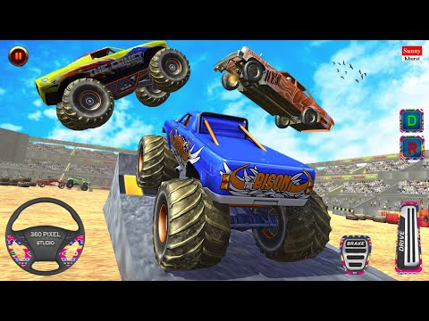 Extreme Monster Truck Demolition Derby - Car Crash Racing Simulator 3D - Android GamePlay