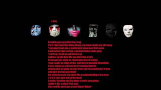 Hollywood Undead- Tear It Up (lyrics video)