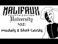 OLD Malifaux U 4e 102 Models And Stat Cards