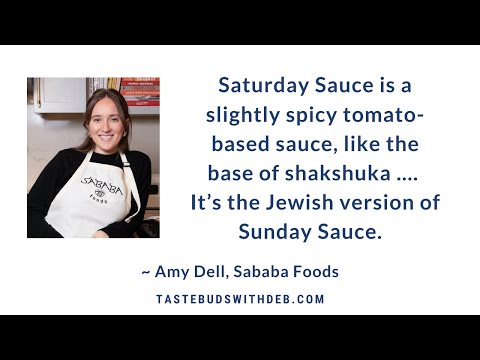 Saturday Sauce, Deli Food & Tunisian Tuna Toast with Amy Dell | Taste Buds with Deb Ep 105