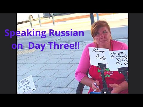 Polyglot Style: Speaking Russian on Day 3!