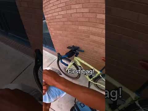 Was this really worth 1 star? #doordash #bike #fail #fyp