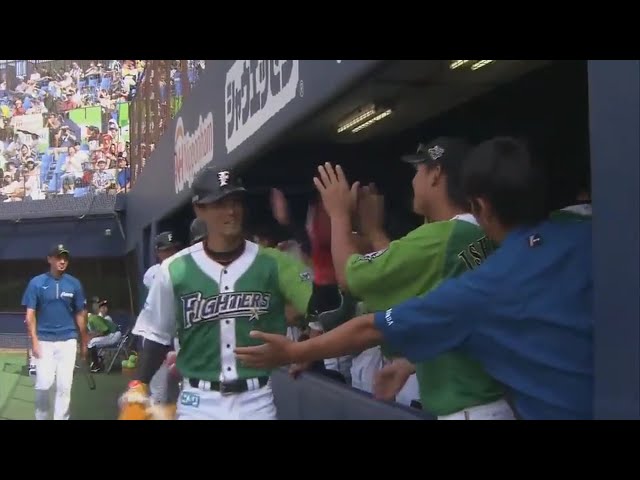 【ファーム】一振りで逆転!! ファイターズ・岡の鮮やかな逆転3ラン!! 2017/8/27 F-DB(ファーム)