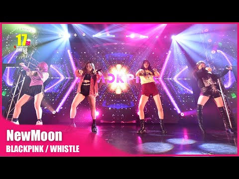3-5 NewMoon - BLACKPINK / WHISTLE DANCE COVER 【ちぇご17】블랙핑크 커버 댄스