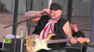 Video thumbnail of "POPA CHUBBY  "Working Class Blues" & "Rock Me Baby" 7-18-14"
