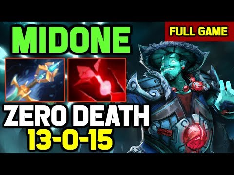 OMG! Unkillable Storm Spirit gameplay by Midone - Hard Lane but Easy Game