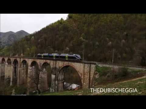 MINUETTO E. IN TRANSITO SUL PONTE RIVOIRA A VERNANTE (CN) DOM. 21 - 4 - 2019