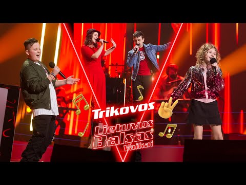 Emilija, Karlas, Rodion ir Sofija - Rude | The Battles | The Voice Kids. Lithuania S3