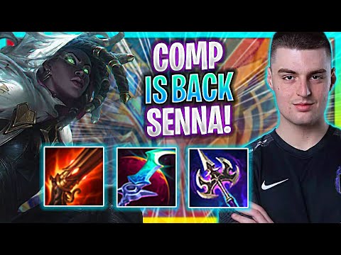 COMP BRINGS BACK SENNA! | KOI Comp Plays Senna Support vs Lux! | Preseason 2023
