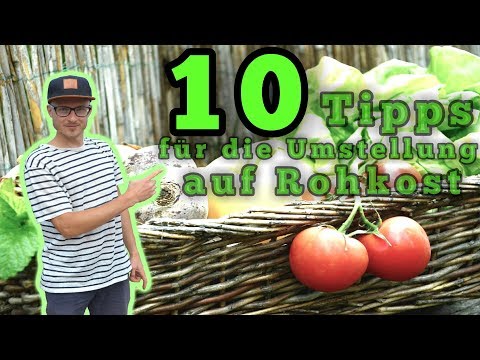 10 Tipps für die Umstellung auf vegane Rohkost | mein erster Vortrag