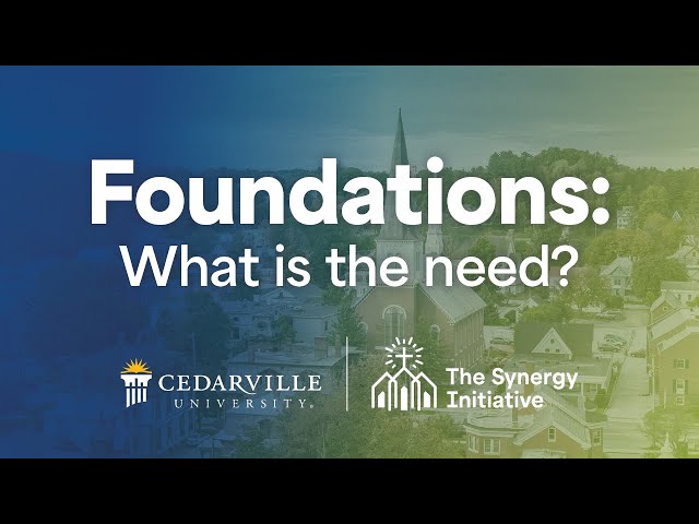 Thumbnail for video titled: American Churches Are On A Decline: Why Synergy?